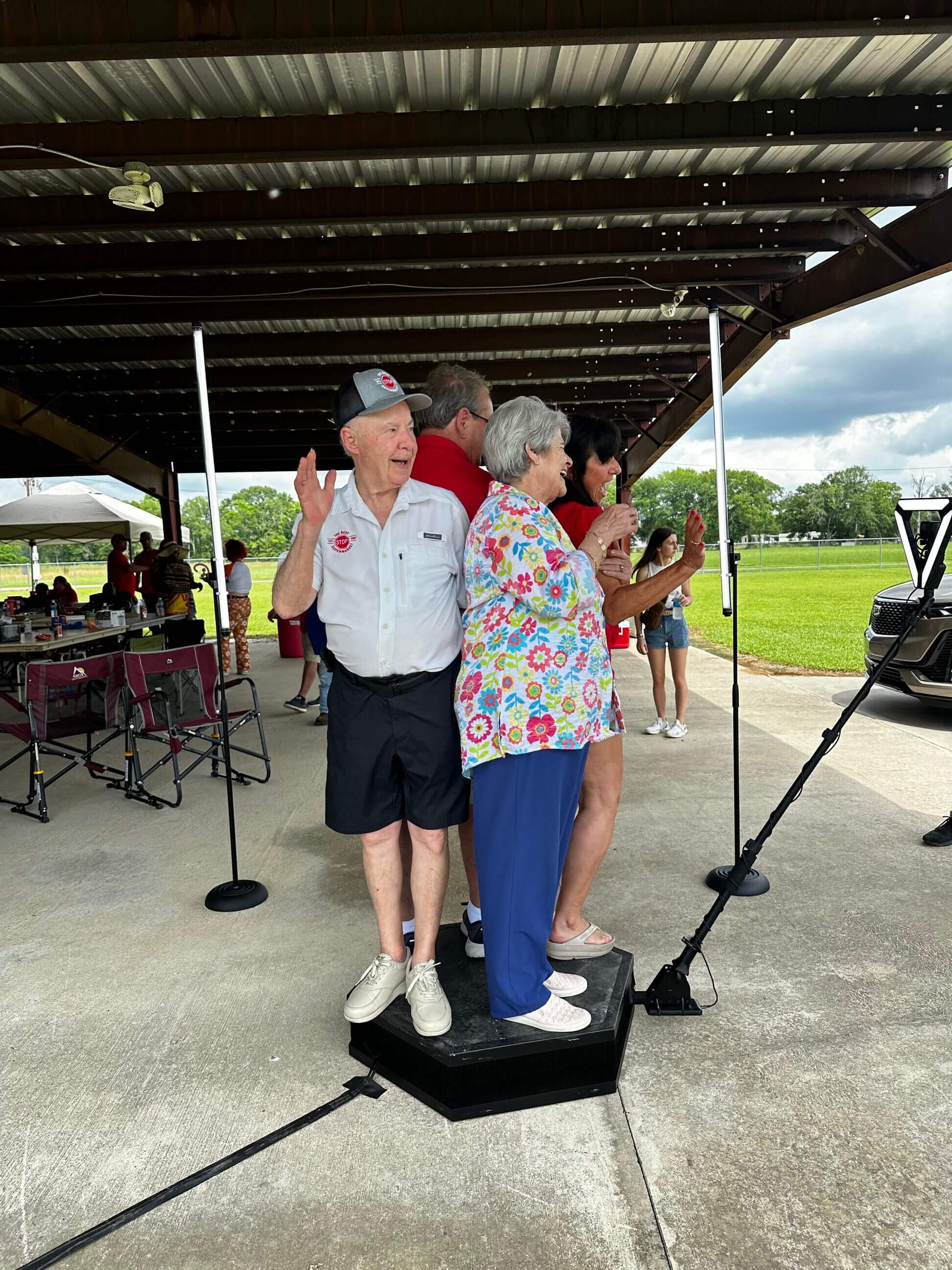 New Iberia 360 booth