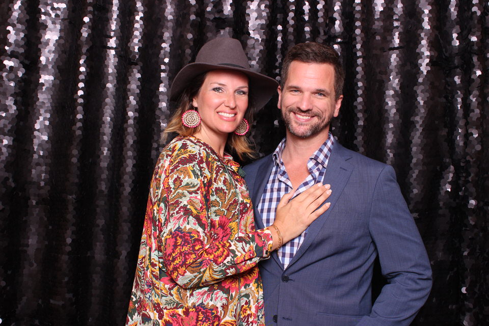 New Iberia, LA Backdrop Rental | Black Sequins