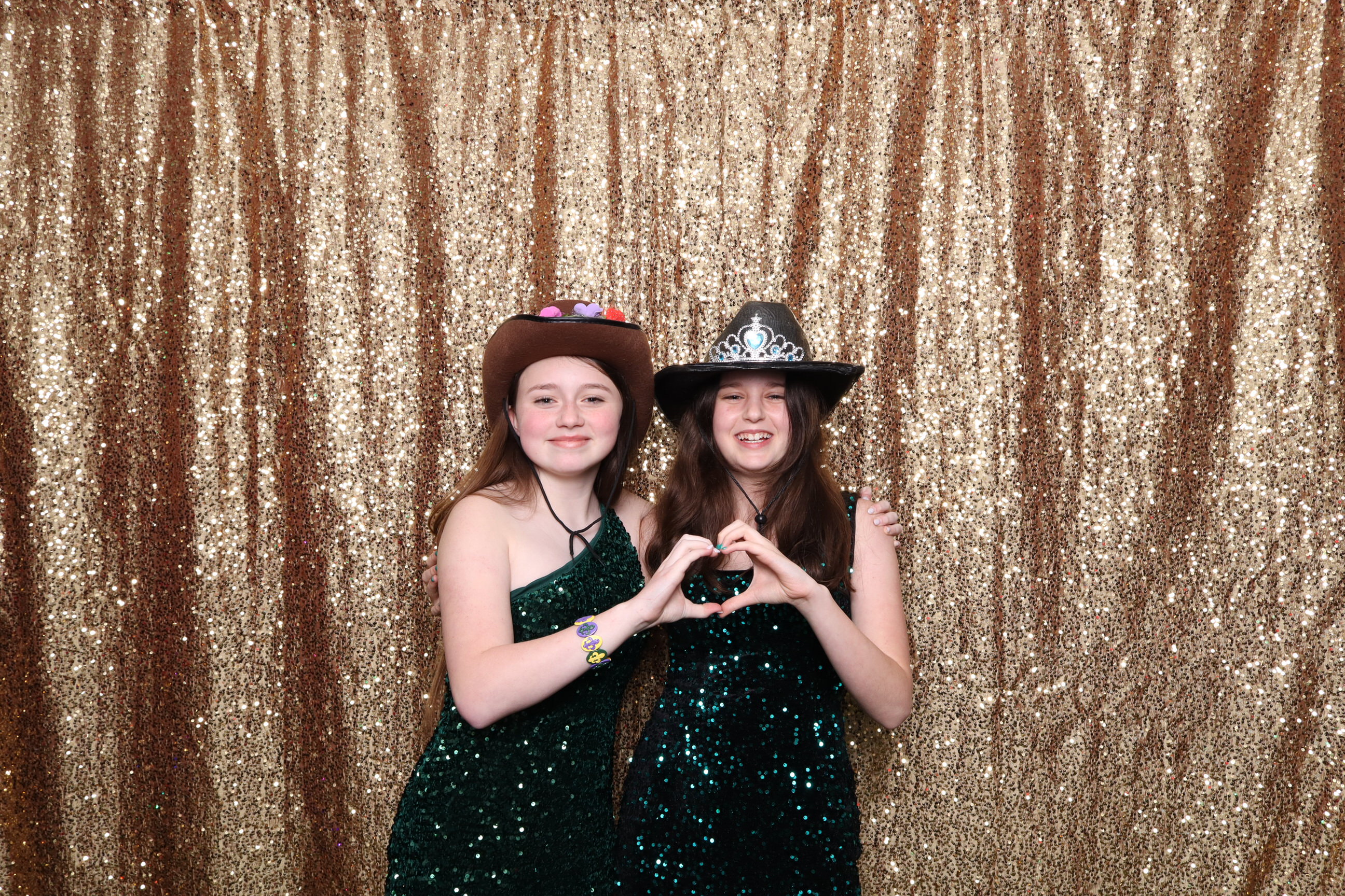 New Iberia, LA Backdrop Rental | Gold Sequins