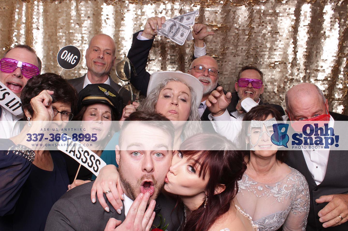 Why Are Some of My Photos Watermarked and How Can I Remove It | New Iberia Photo Booth | Ohh Snap